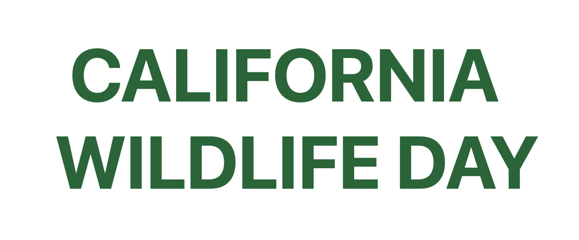 California Wildlife Day